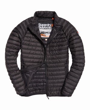 Superdry Core Down Férfi Kabát Fekete | YOAMX5460